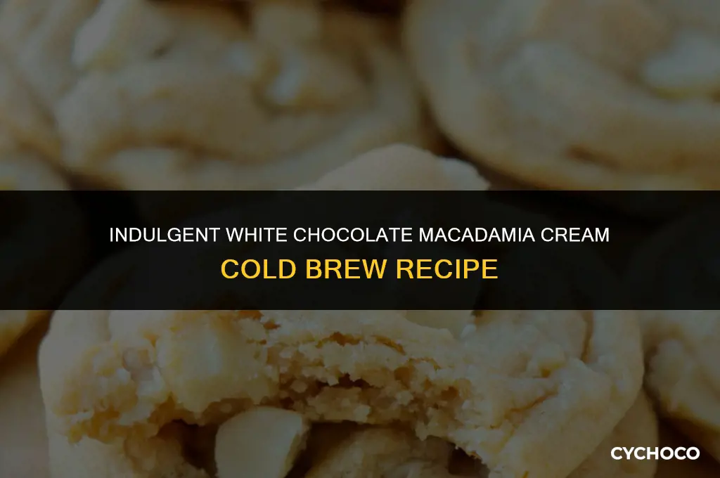 how to make white chocolate macadamia cream cold brew