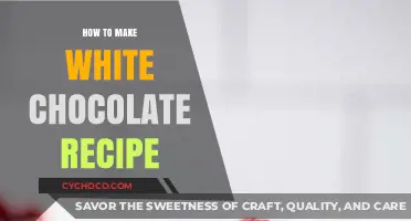 Decadent White Chocolate Delights: A Simple Recipe Guide