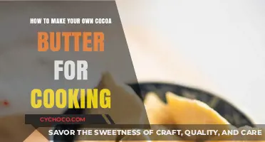 Homemade Cocoa Butter: A Delicious and Nutritious Cooking Essential