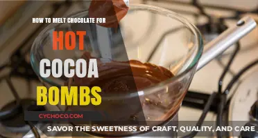 Mastering the Art of Melting Chocolate for Decadent Hot Cocoa Bombs