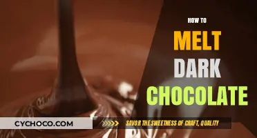 Mastering the Art of Melting Dark Chocolate: A Beginner's Guide
