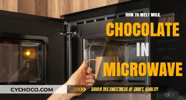 Easy Microwave Method: Melting Milk Chocolate Perfectly