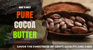 Mastering the Art of Melting Pure Cocoa Butter
