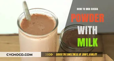 Mastering the Art of Mixing Cocoa Powder with Milk
