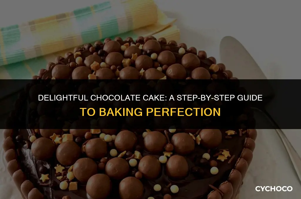 how to prepare a chocolate cake