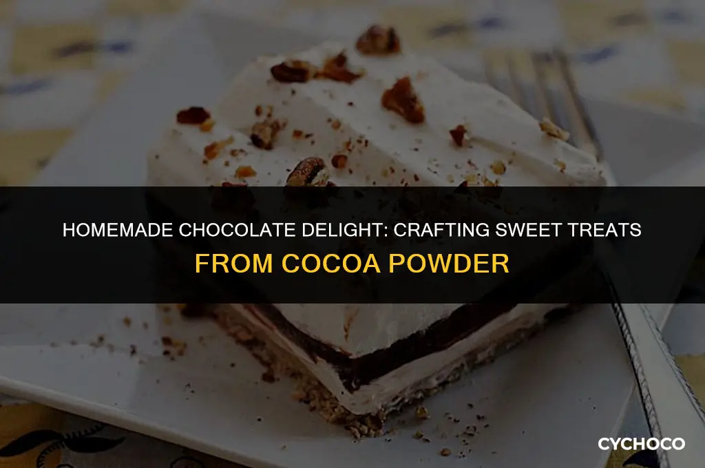how to prepare chocolate at home using cocoa powder