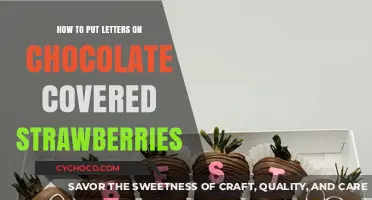 Sweet Personalization: Crafting Edible Masterpieces with Chocolate-Dipped Strawberries