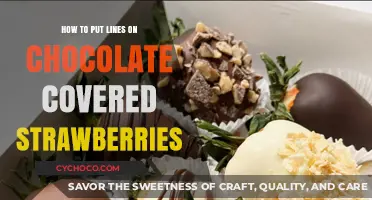Drizzle Like a Pro: Chocolate-Covered Strawberries with Perfect Lines