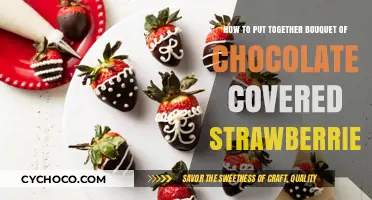Sweet Serenade: Crafting a Bouquet of Chocolate-Dipped Strawberries