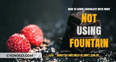 Delicious Ways to Pair Chocolate with Fruit Without a Fountain