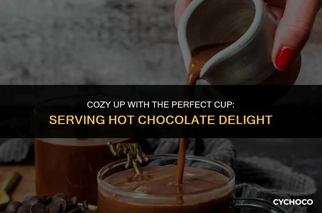 how to serve hot chocolate
