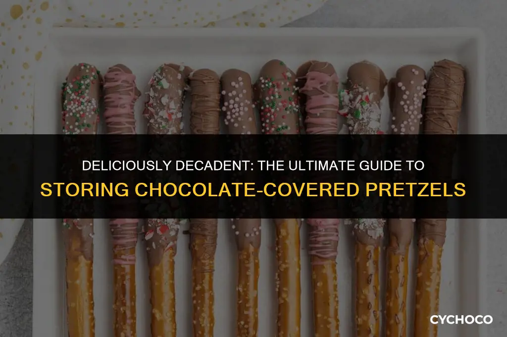 how to store chocolate-covered pretzels leaftv
