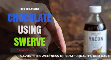 Sweetening Chocolate with Swerve: A Sugar-Free Delight