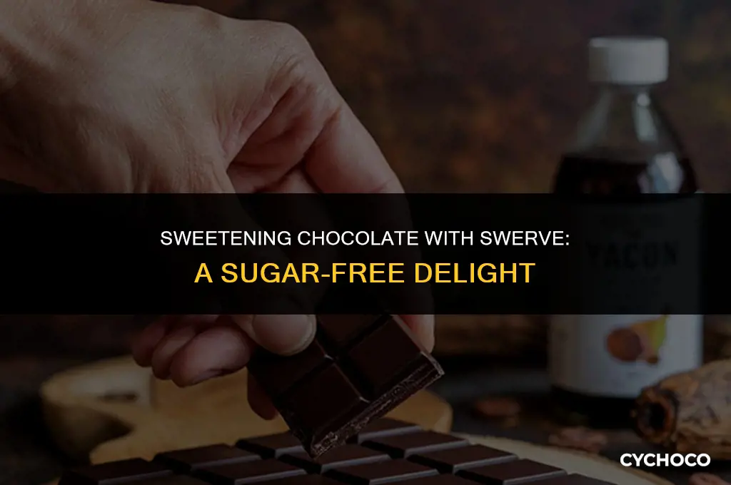 how to sweeten chocolate using swerve