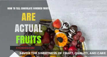 Unveiling the Truth: How to Identify Real Fruits Under Chocolate