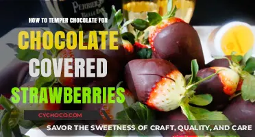 Mastering the Art of Tempering Chocolate for Luscious Strawberry Delights