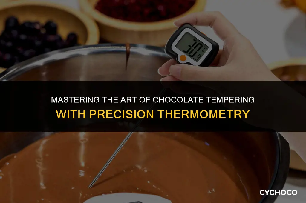 how to temper chocolate using a thermometer