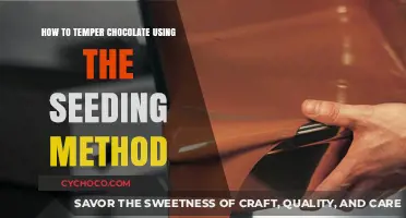Mastering the Art of Chocolate Tempering: The Seeding Method Unveiled