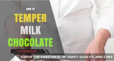 Mastering the Art of Tempering Milk Chocolate: A Step-by-Step Guide