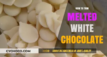 Mastering the Art of Thinning Melted White Chocolate