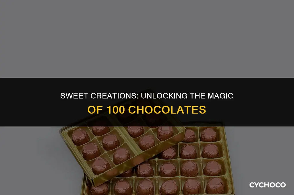 how to use 100 chocolate