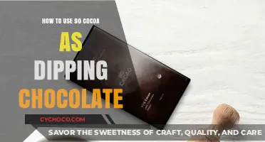 Decadent Dipping: Mastering the Art of 90% Cocoa Chocolate