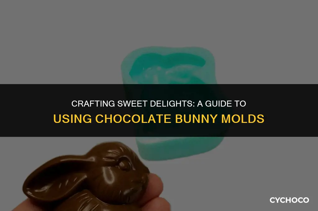 how to use a chocolate bunny mold