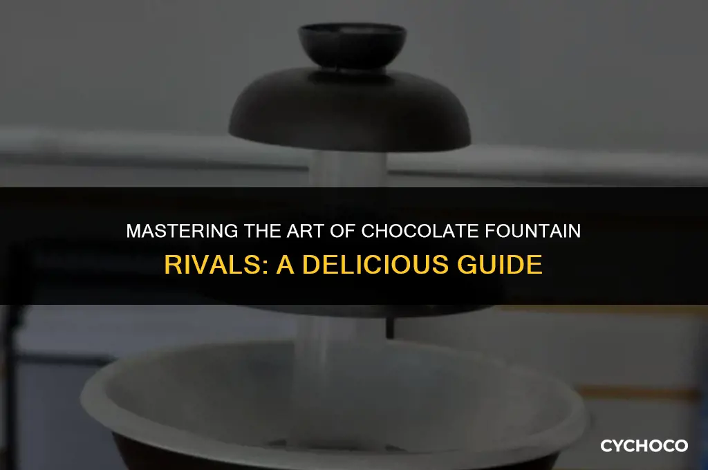 how to use a chocolate fountain rival