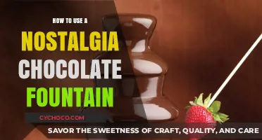 Sweet Memories: A Guide to Using Your Nostalgia Chocolate Fountain