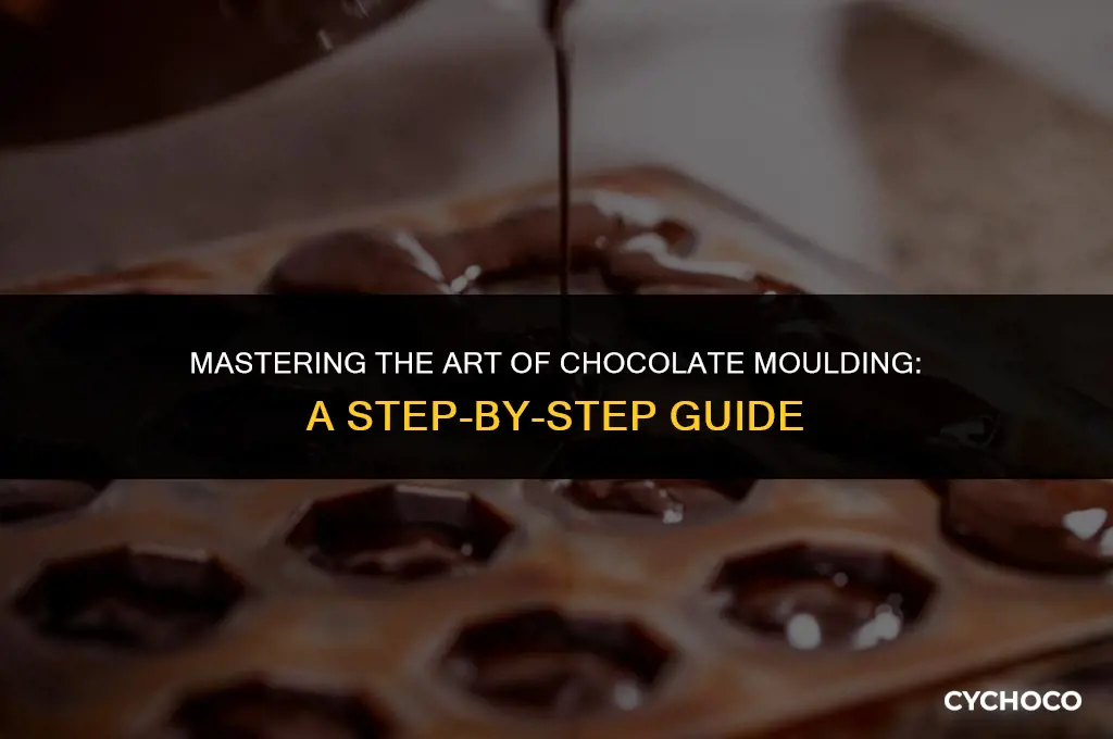 how to use a plastic chocolate mould
