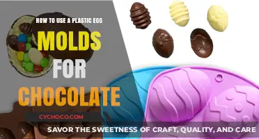 Crafting Chocolate Delights: A Guide to Using Plastic Egg Molds