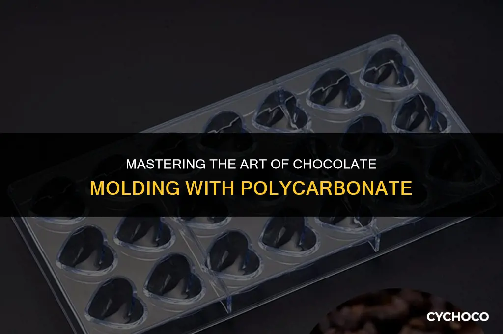 how to use a polycarbonate chocolate mold