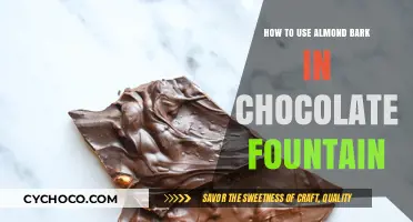 Delicious Dipping: Mastering Almond Bark in Your Chocolate Fountain