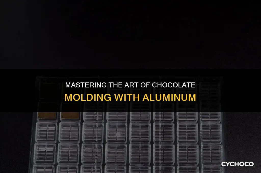 how to use aluminum chocolate molds