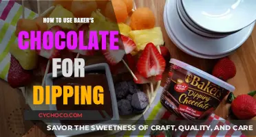 Sweet Success: Mastering the Art of Dipping with Baker's Chocolate