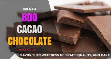 Unlocking the Richness: A Guide to Using BDO Cacao Chocolate