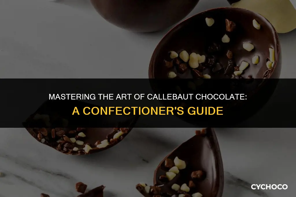 how to use callebaut chocolate