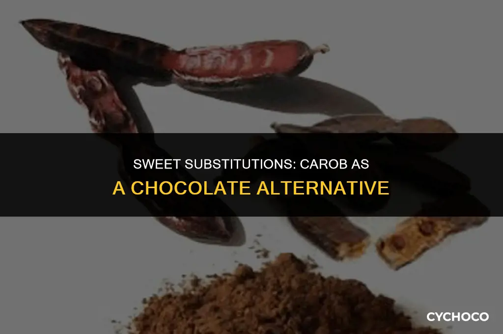 how to use carob instead of chocolate