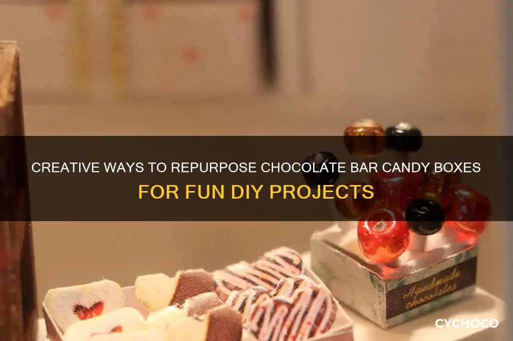how to use chocolate bar candy box