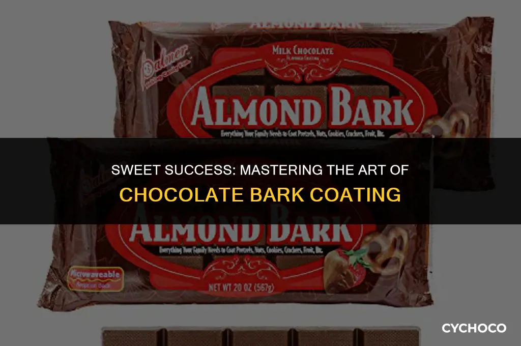 how to use chocolate bark coating