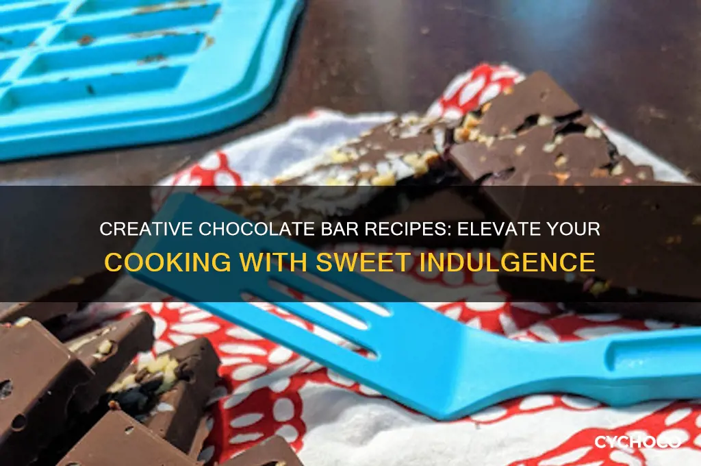 how to use chocolate bars in cooking