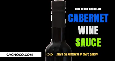 Indulge in Decadence: Mastering the Art of Chocolate Cabernet Wine Sauce
