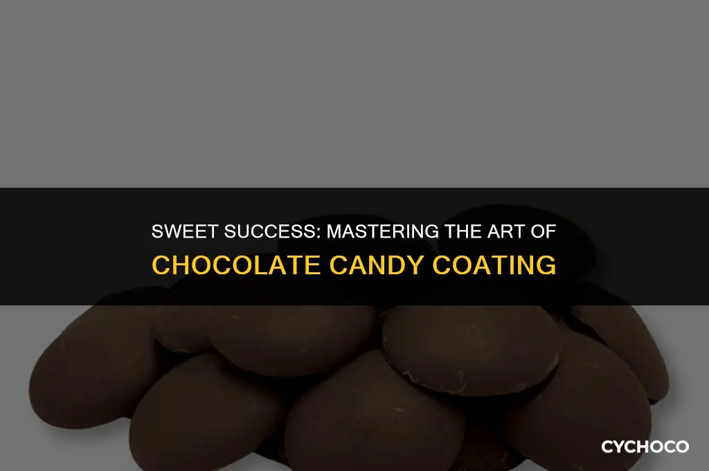 how to use chocolate candy coating