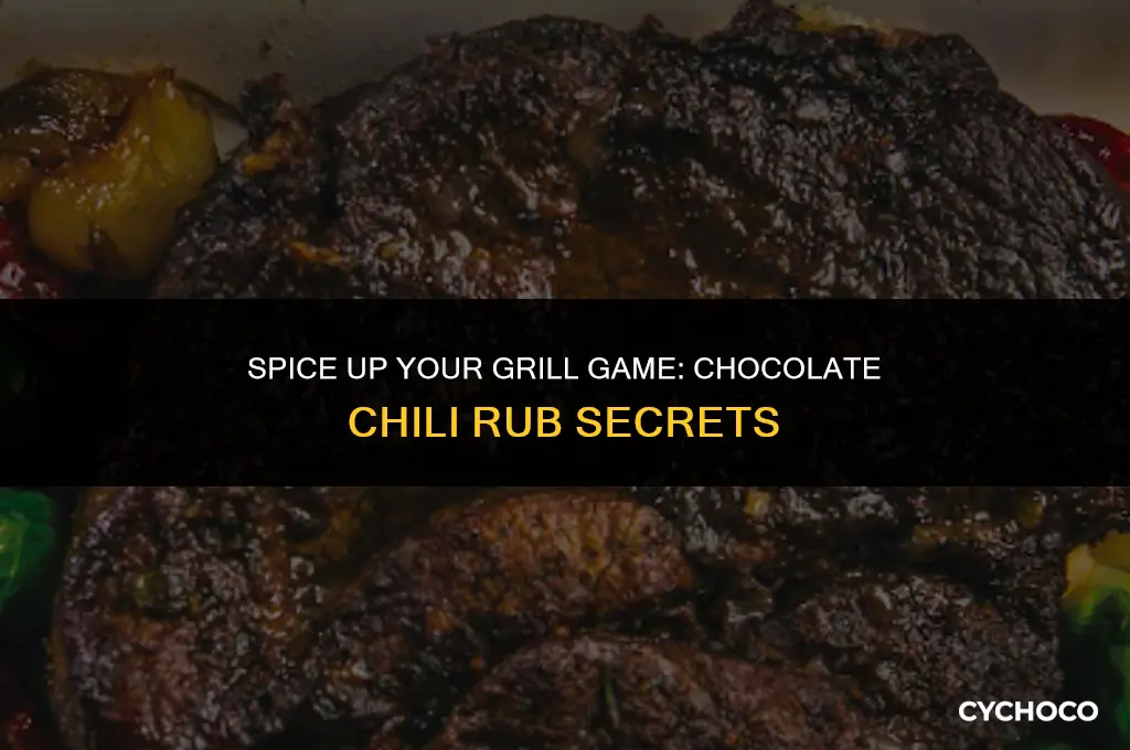 how to use chocolate chili rub from world market