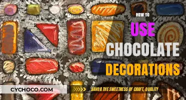 Sweet Artistry: Mastering the Use of Chocolate Decorations