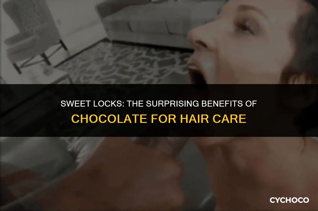 how to use chocolate for hair