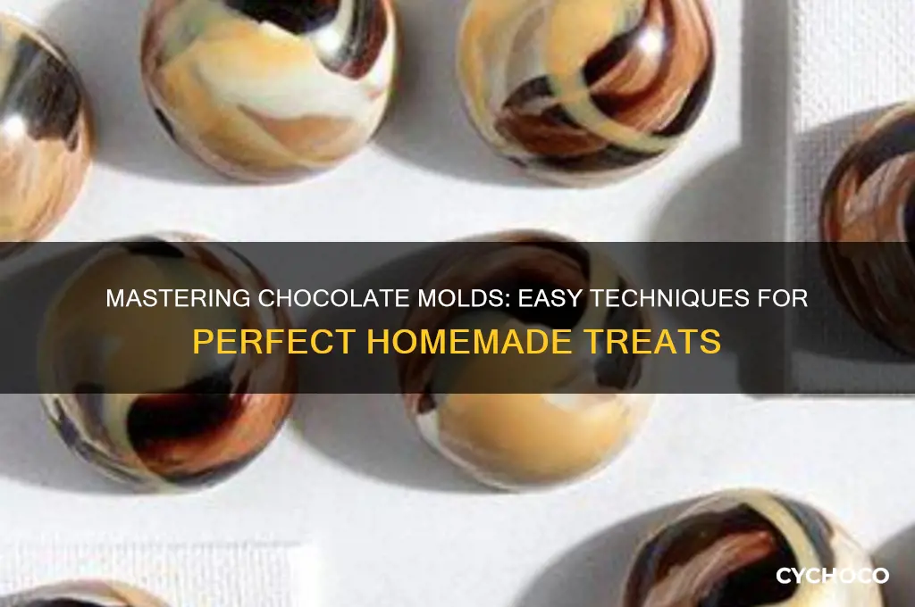 how to use chocolate molds