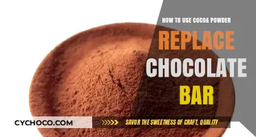 Swap Chocolate Bars with Cocoa Powder: Easy Baking Alternatives