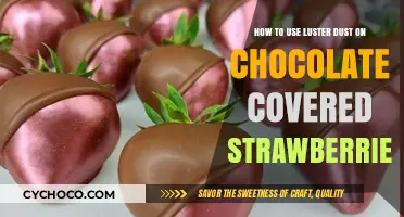 Elevate Your Dessert Game: Luster Dust on Chocolate-Covered Strawberries