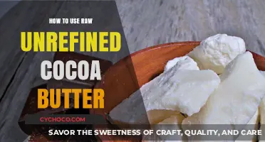 Unlocking Nature's Moisturizer: A Guide to Raw Cocoa Butter
